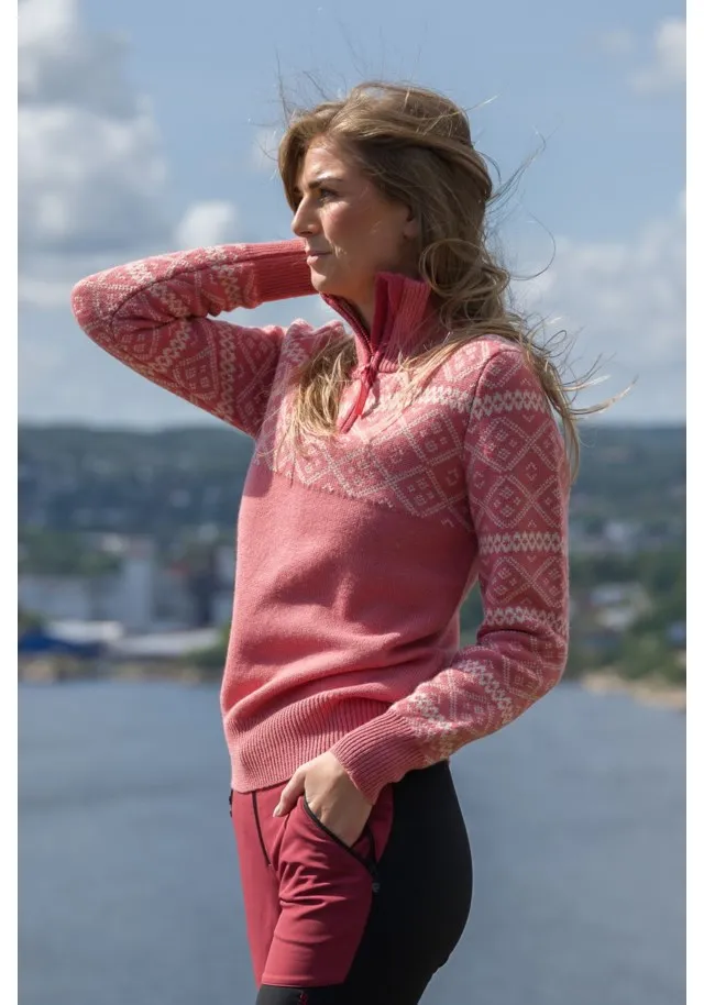 stormberg Norddalen Half Zip ullgenser dame stormberg Norddalen Half Zip ullgenser dame