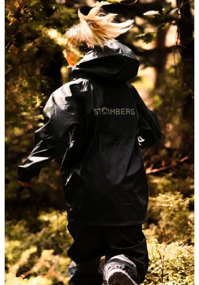 stormberg Regndag resirkulert regnjakke barn 8-14, Farge, 128