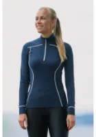 stormberg Rondebu Half Zip bambus trøye dame stormberg Rondebu Half Zip bambus trøye dame