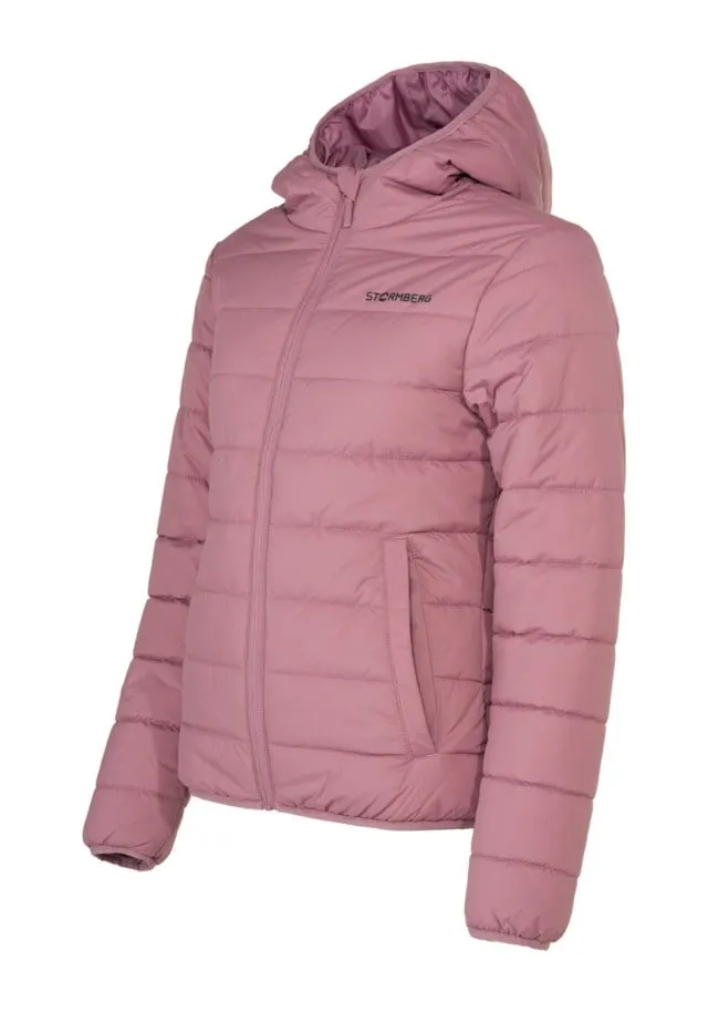 stormberg Strimberg vattert jakke m/ hette dame stormberg Strimberg vattert jakke m/ hette dame