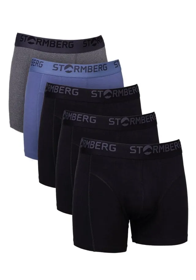 stormberg Tolan bomull boxer 5-pack herre, Farge