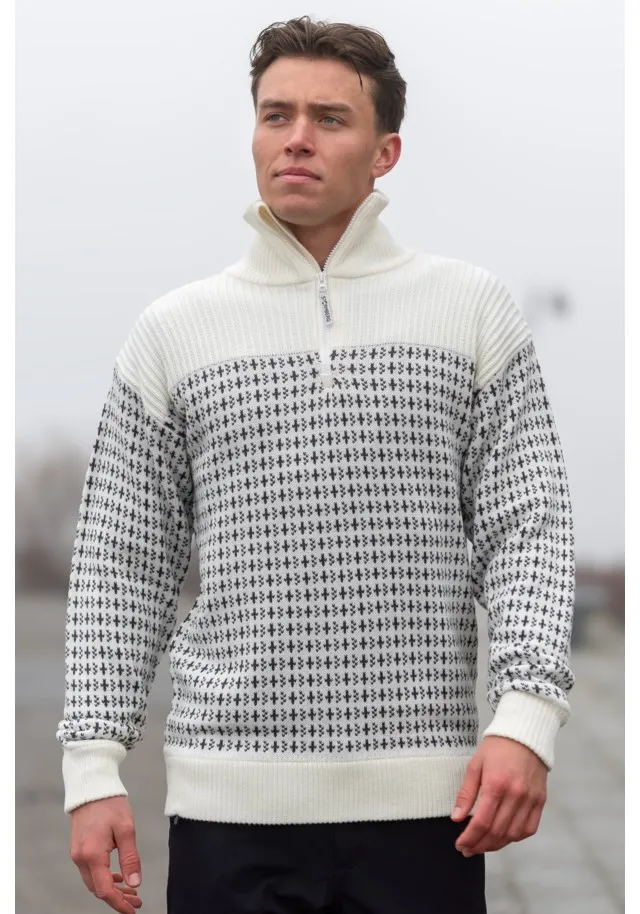 stormberg Tøttadalen Islender Half Zip strikkegenser herre stormberg Tøttadalen Islender Half Zip strikkegenser herre