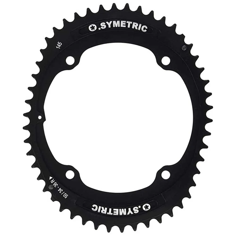 STRONGLIGHT Campagnolo Ovalt Drev, Black, 38t