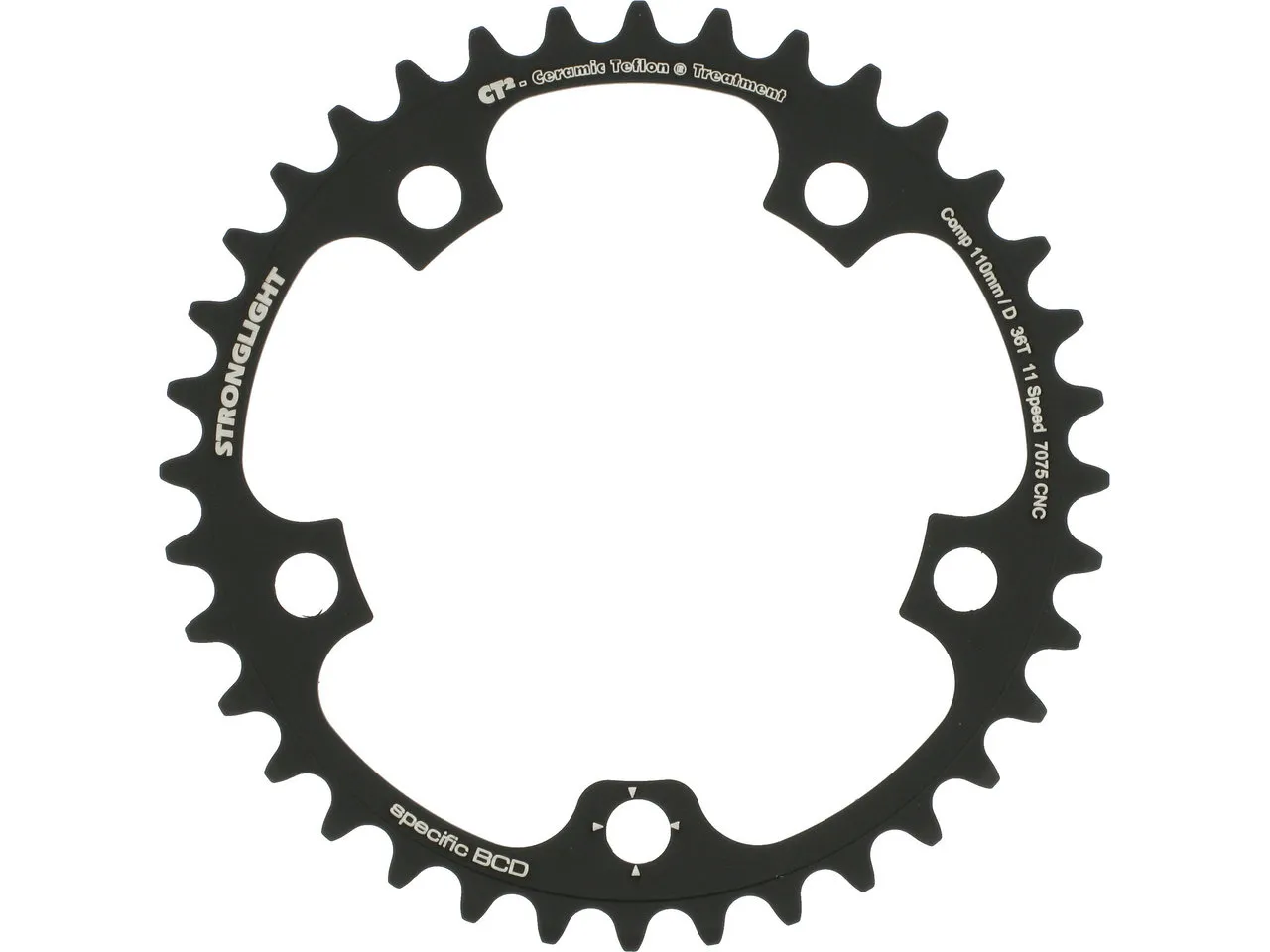 STRONGLIGHT CT2 Zicral Drev til Campagnolo 110 mm 11-speed 34T STRONGLIGHT CT2 Zicral Drev til Campagnolo 110 mm 11-speed 34T