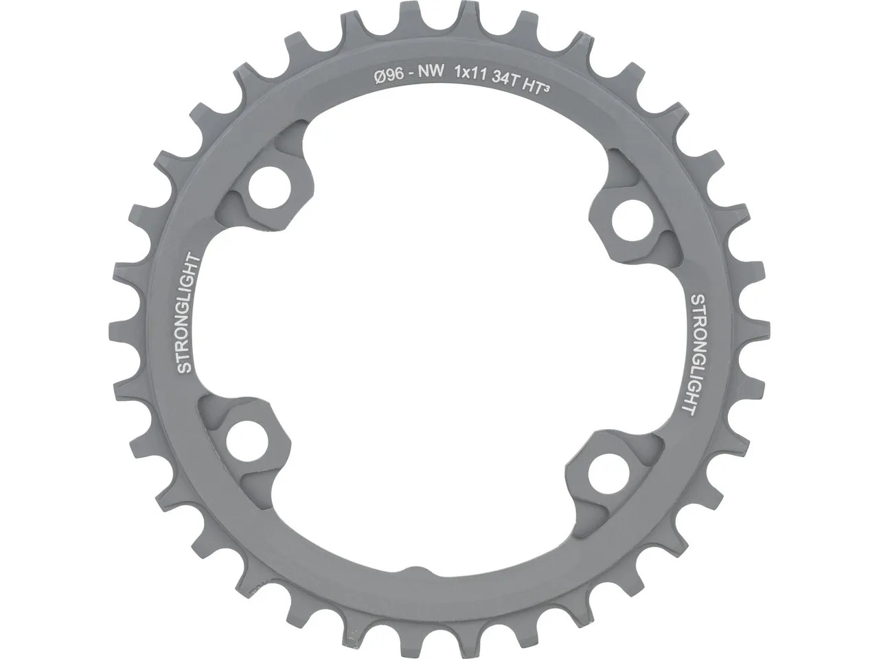 STRONGLIGHT HT3 Kettenblatt Shimano FC-M9000 11-fach, 4-Arm, 96 mm Lochkreis