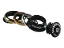 STRONGLIGHT karbon Styrelager1 1/8"- 1 1/4"Tapered, Black, One Size