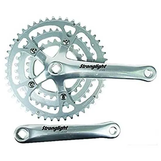 STRONGLIGHT Kranksett, Silver, 170mm, 52/42-30t