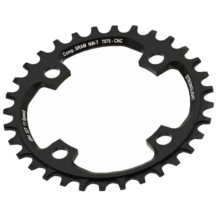 STRONGLIGHT Mtb 4b Sram X01 94 Bcd Kjettingring, Black, 34t