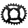 STRONGLIGHT Osymetric Sram Direct Mount 6 Mm Offset Kjettingring, Black, 30t