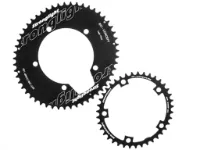 STRONGLIGHT Ovale Drev 52/38T Sett Med 2 Drev STRONGLIGHT Ovale Drev 52/38T Sett Med 2 Drev