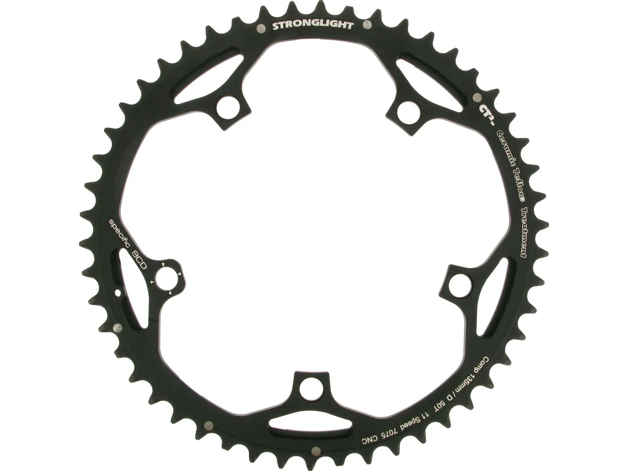 STRONGLIGHT Stronlight Drev Til Campagnolo 53Tø135 mm. STRONGLIGHT Stronlight Drev Til Campagnolo 53Tø135 mm.