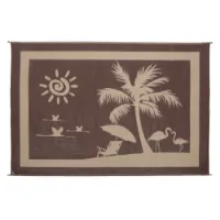Stylish Camping Beach Paradise Matte Stylish Camping Beach Paradise Matte