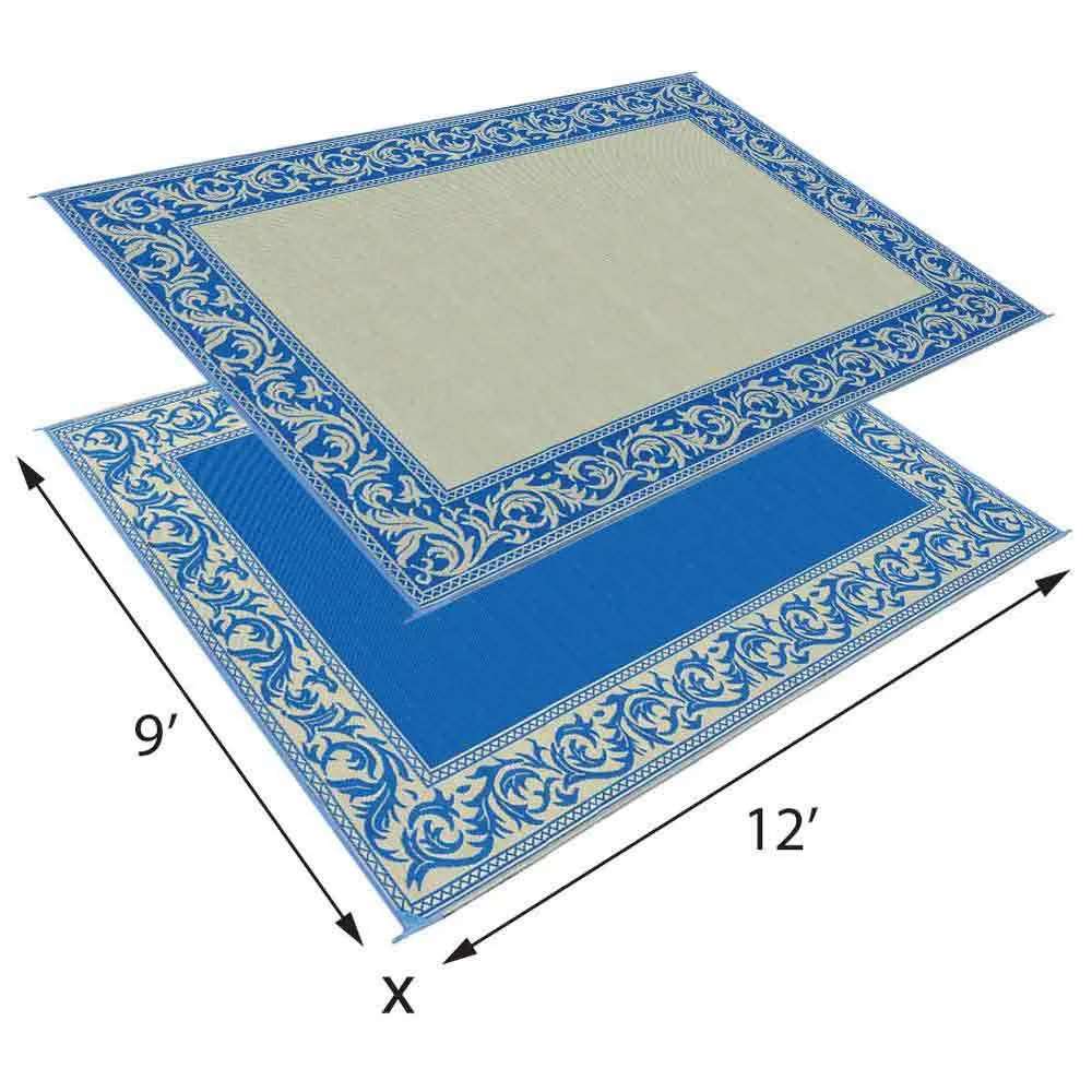 Stylish Camping Classic Ra3 Matte, Blue / beige, 2.74 x 3.65m