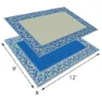 Stylish Camping Classic Ra3 Matte, Blue / beige, 2.74 x 3.65m