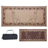 Stylish Camping Deer Pe1 Matte, Black / brown / beige, 2.43 x 5.48m
