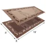 Stylish Camping Deer Pe1 Matte, Black / brown / beige, 2.43 x 5.48m