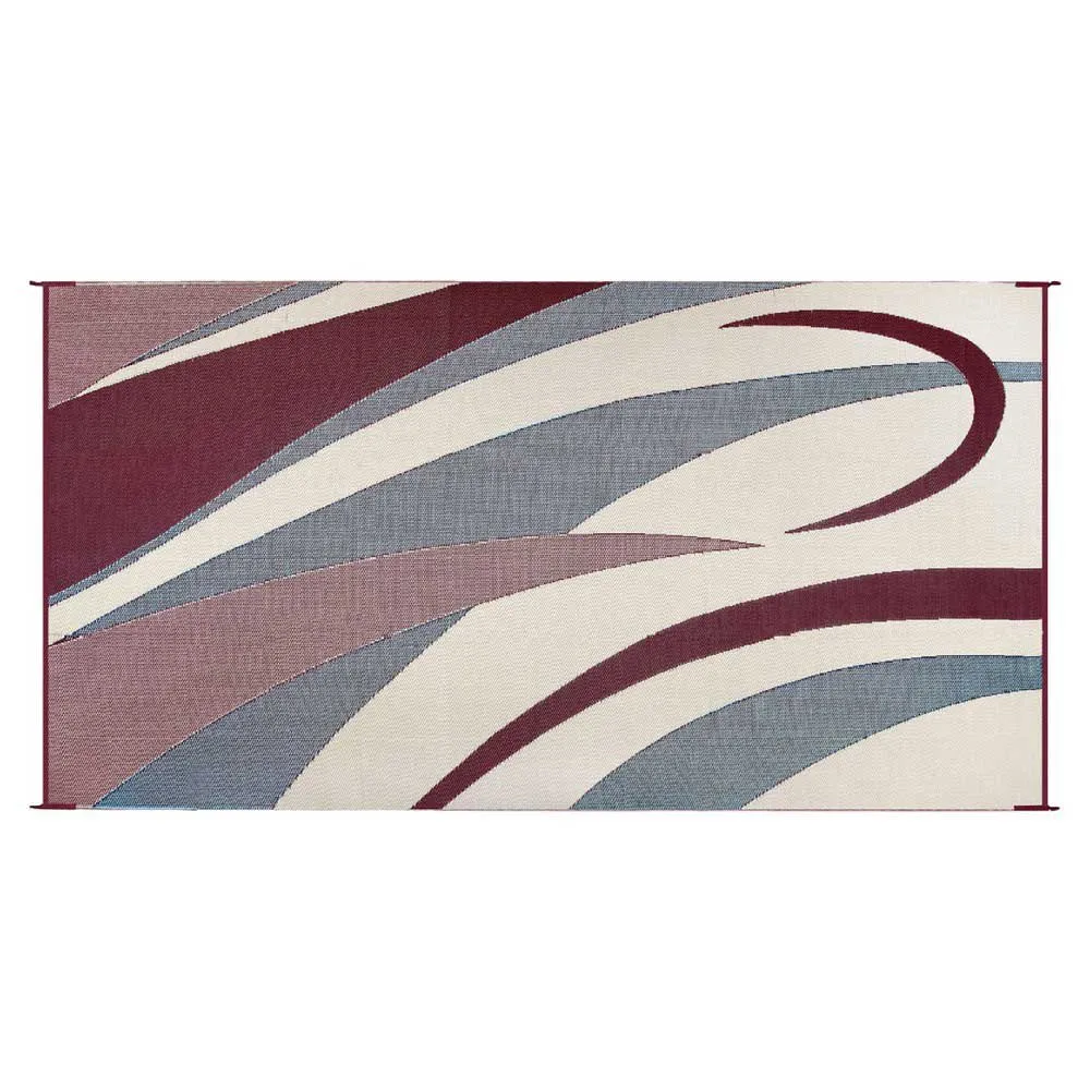 Stylish Camping Gb5 Matte, Burgundy / black, 2.43 x 4.87m