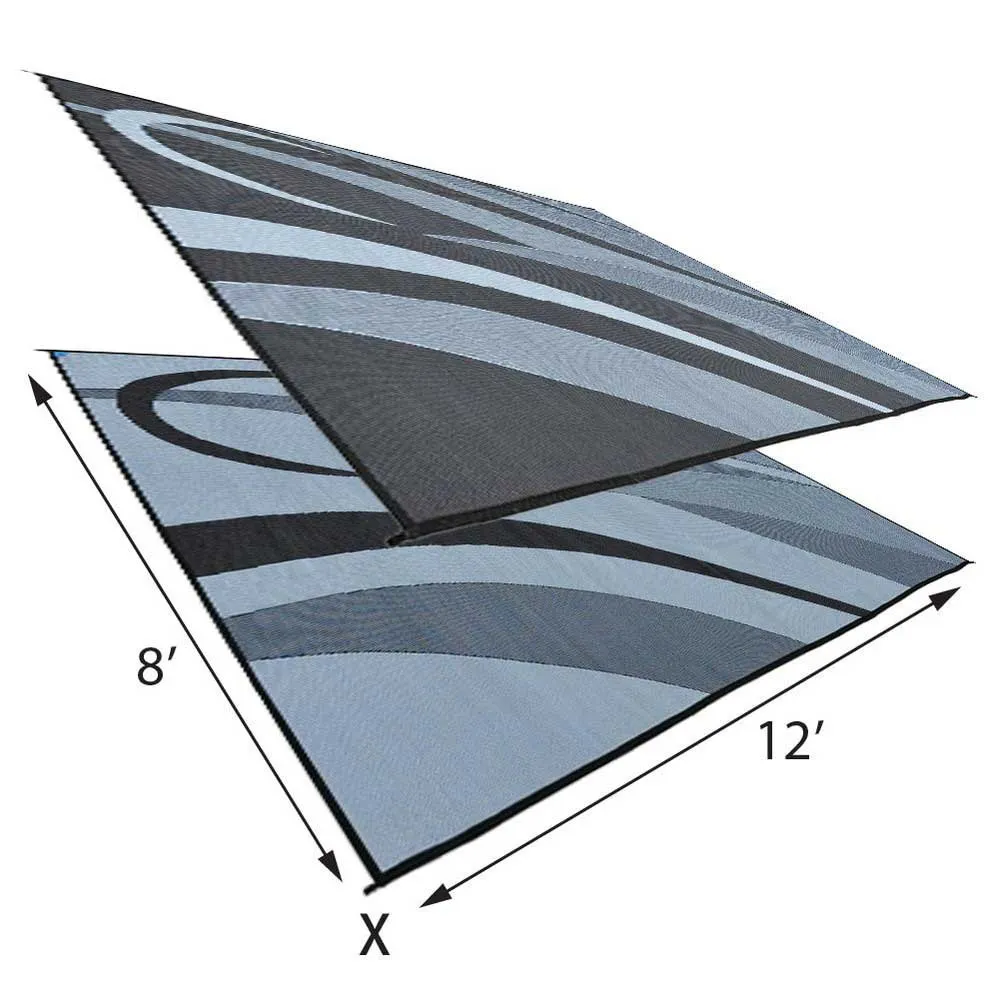 Stylish Camping Graphic Ga1 Matte, Black / silver, 2.43 x 3.65m Stylish Camping Graphic Ga1 Matte, Black / silver, 2.43 x 3.65m