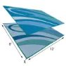 Stylish Camping Graphic Ga3 Matte, Blue / green, 2.43 x 3.65m