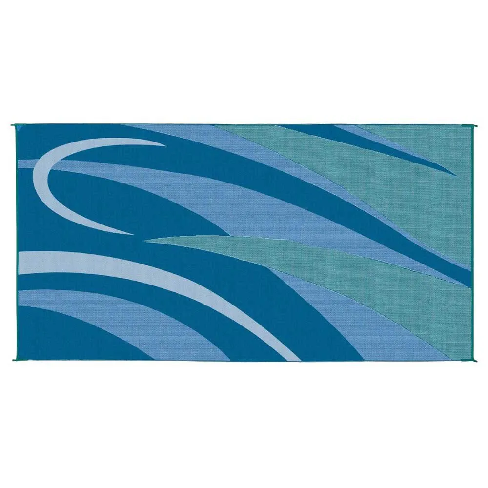 Stylish Camping Graphic Gb3 Matte, Blue / green, 2.43 x 4.87m