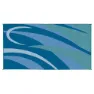 Stylish Camping Graphic Gb3 Matte, Blue / green, 2.43 x 4.87m
