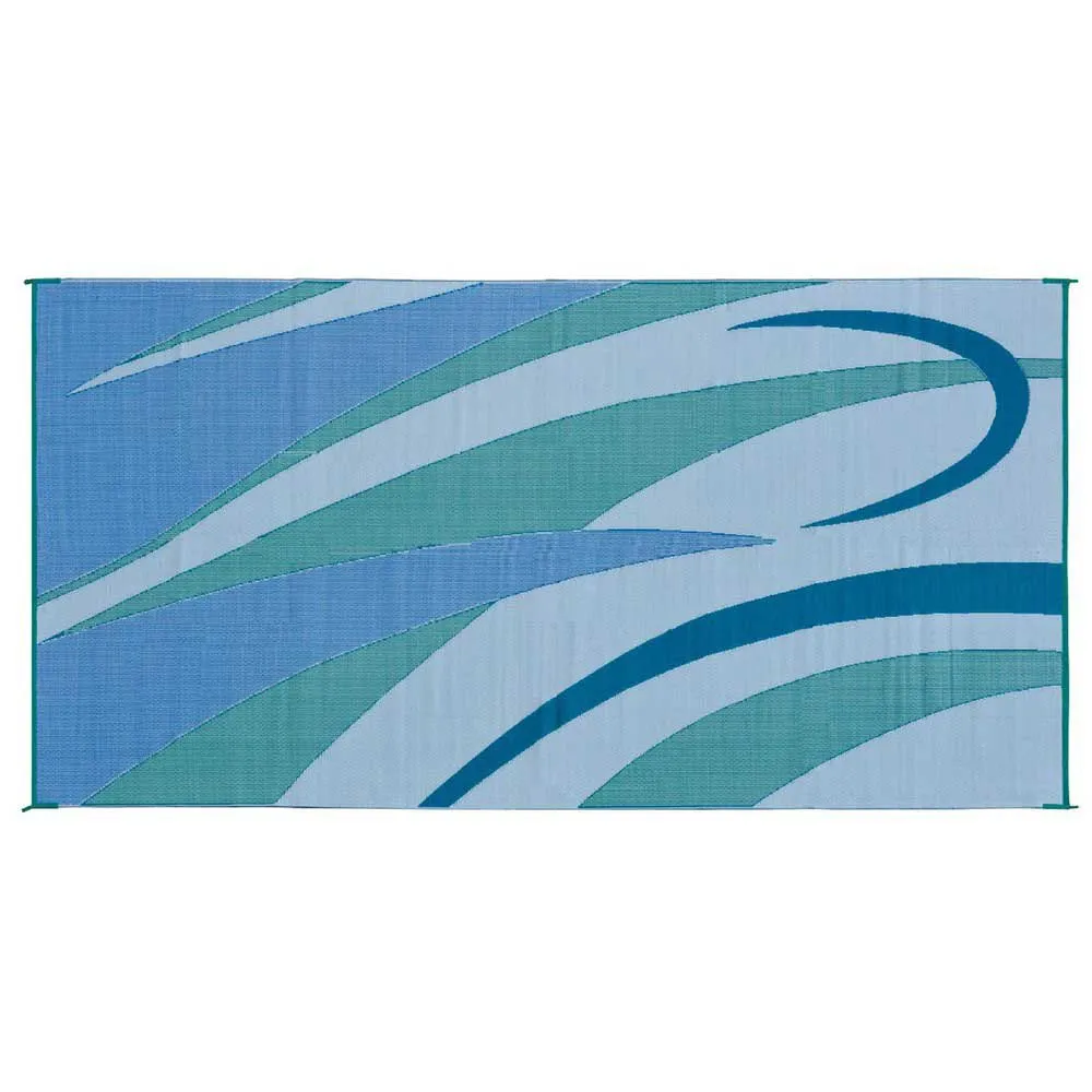 Stylish Camping Graphic Gb3 Matte, Blue / green, 2.43 x 4.87m