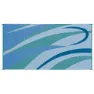 Stylish Camping Graphic Gb3 Matte, Blue / green, 2.43 x 4.87m