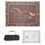 Stylish Camping Horses Gh8 Matte, Brown / white, 2.43 x 3.35m