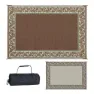 Stylish Camping Ra7 Matte, Burgundy / beige, 2.74 x 3.65m