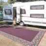 Stylish Camping Rc5 Matte, Burgundy / beige, 2.43 x 6m
