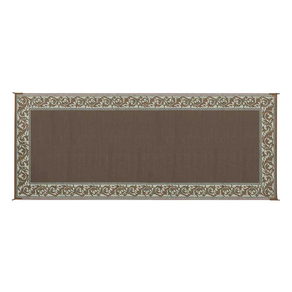 Stylish Camping Rc7 Matte, Burgundy / beige, 2.43 x 6m
