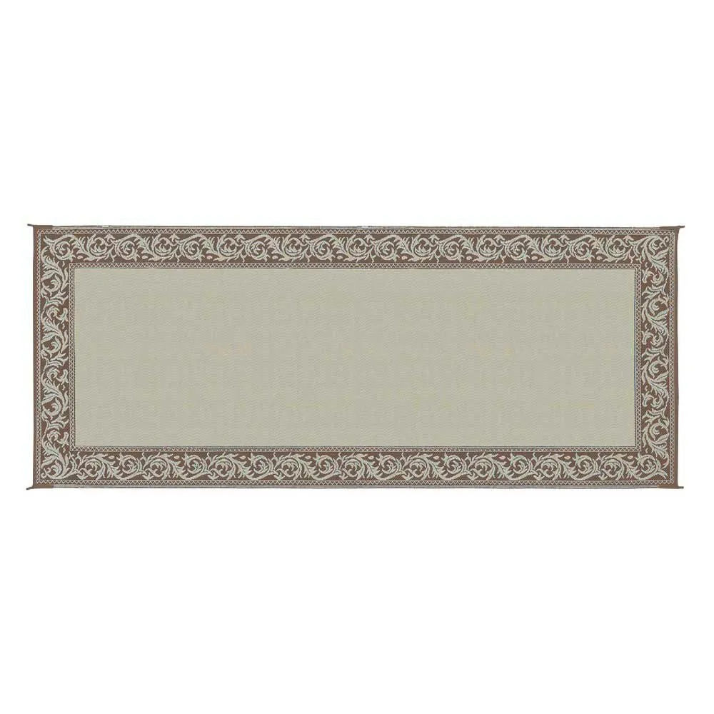 Stylish Camping Rc7 Matte, Burgundy / beige, 2.43 x 6m