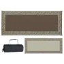 Stylish Camping Rc7 Matte, Burgundy / beige, 2.43 x 6m