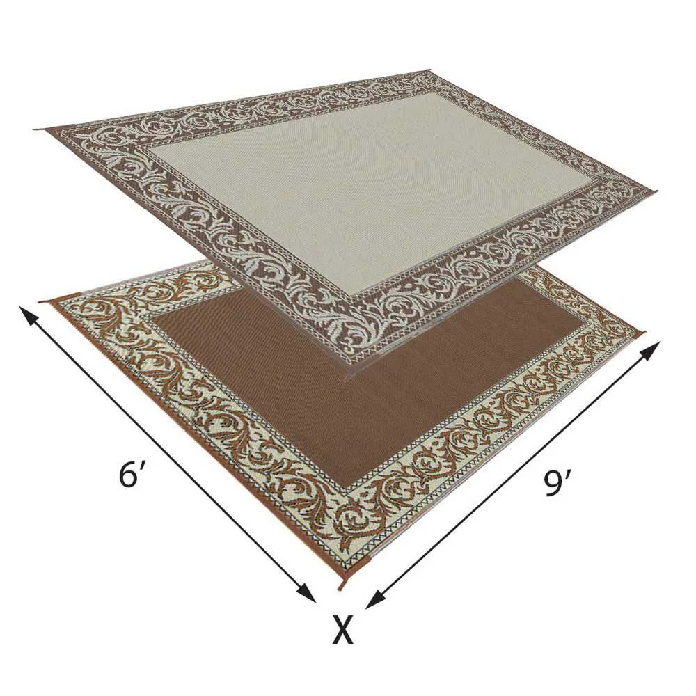 Stylish Camping Rd7 Matte, Brown / beige, 1.82 x 2.74m
