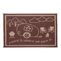 Stylish Camping Reversible Home Matte