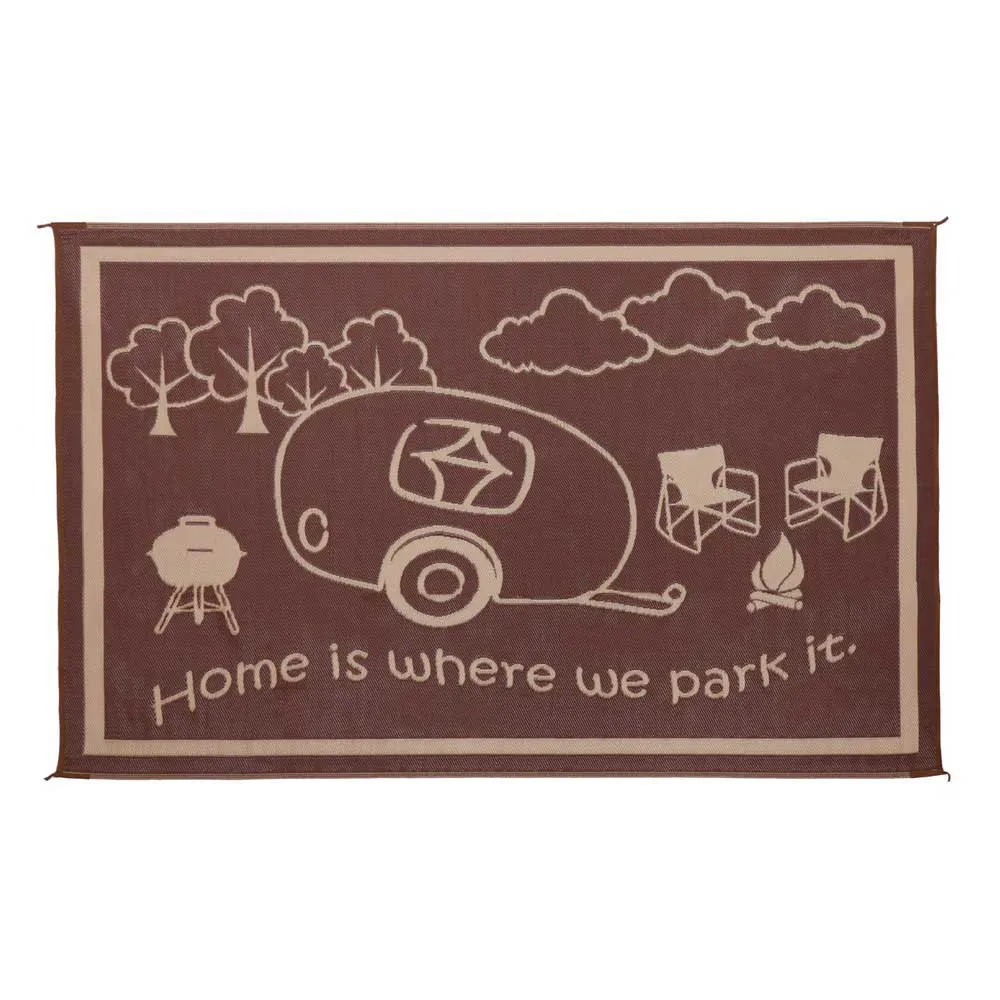 Stylish Camping Reversible Home Matte Stylish Camping Reversible Home Matte