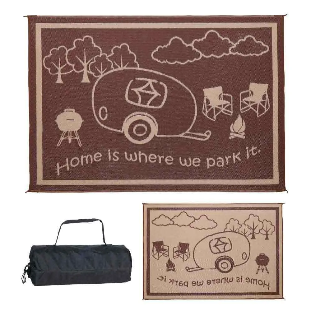Stylish Camping Reversible Home Matte Stylish Camping Reversible Home Matte