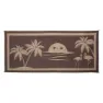 Stylish Camping Tropical Oasis Matte, Brown / beige, 2.43 x 5.48m