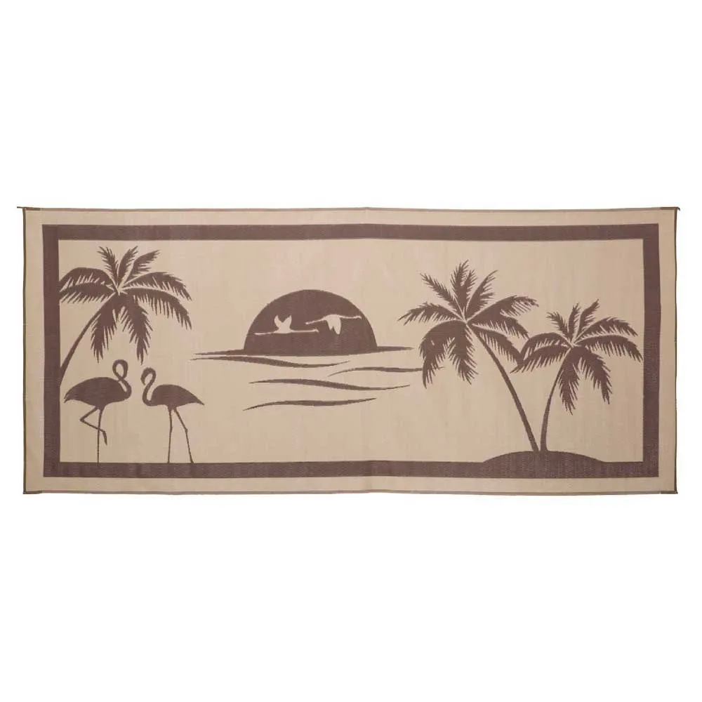 Stylish Camping Tropical Oasis Matte, Brown / beige, 2.43 x 5.48m Stylish Camping Tropical Oasis Matte, Brown / beige, 2.43 x 5.48m