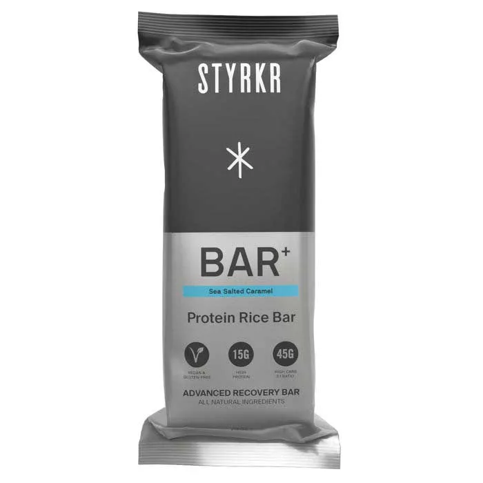 Styrkr Bar Plus Proteinbarerboks Saltet Karamell 12 Enheter, Multicolor, One Size