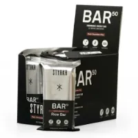 Styrkr Bar50 Dark Energy Bars Eske Sjokolade 75g 12 Enheter
