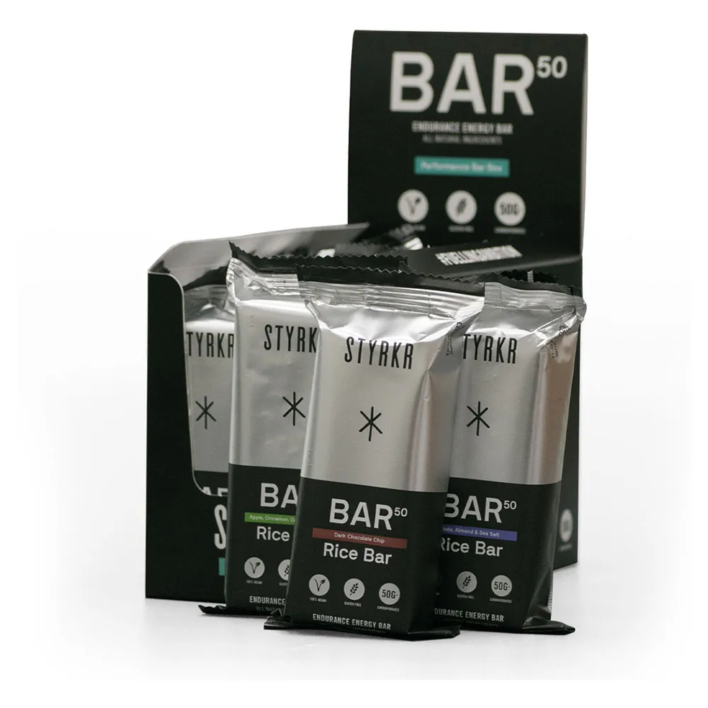Styrkr Bar50 Energibar Boks Assorterte Smaker 12 Enheter, Multicolor, One Size Styrkr Bar50 Energibar Boks Assorterte Smaker 12 Enheter, Multicolor, One Size