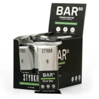 Styrkr Bar50 Energibar Boks Kanel Og Karamell 75g 12 Enheter Styrkr Bar50 Energibar Boks Kanel Og Karamell 75g 12 Enheter
