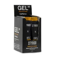 Styrkr Gel30 + Dual-carb Boks Med Energigeler 72g 12 Enheter Styrkr Gel30 + Dual-carb Boks Med Energigeler 72g 12 Enheter
