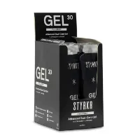 Styrkr Gel30 Dual-carb Boks Med Energigeler 72g 12 Enheter Styrkr Gel30 Dual-carb Boks Med Energigeler 72g 12 Enheter