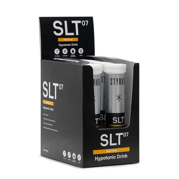 Styrkr Slt07 Electrolyte Tablettboks 86g 12 Enheter, Black / silver, One Size Styrkr Slt07 Electrolyte Tablettboks 86g 12 Enheter, Black / silver, One Size