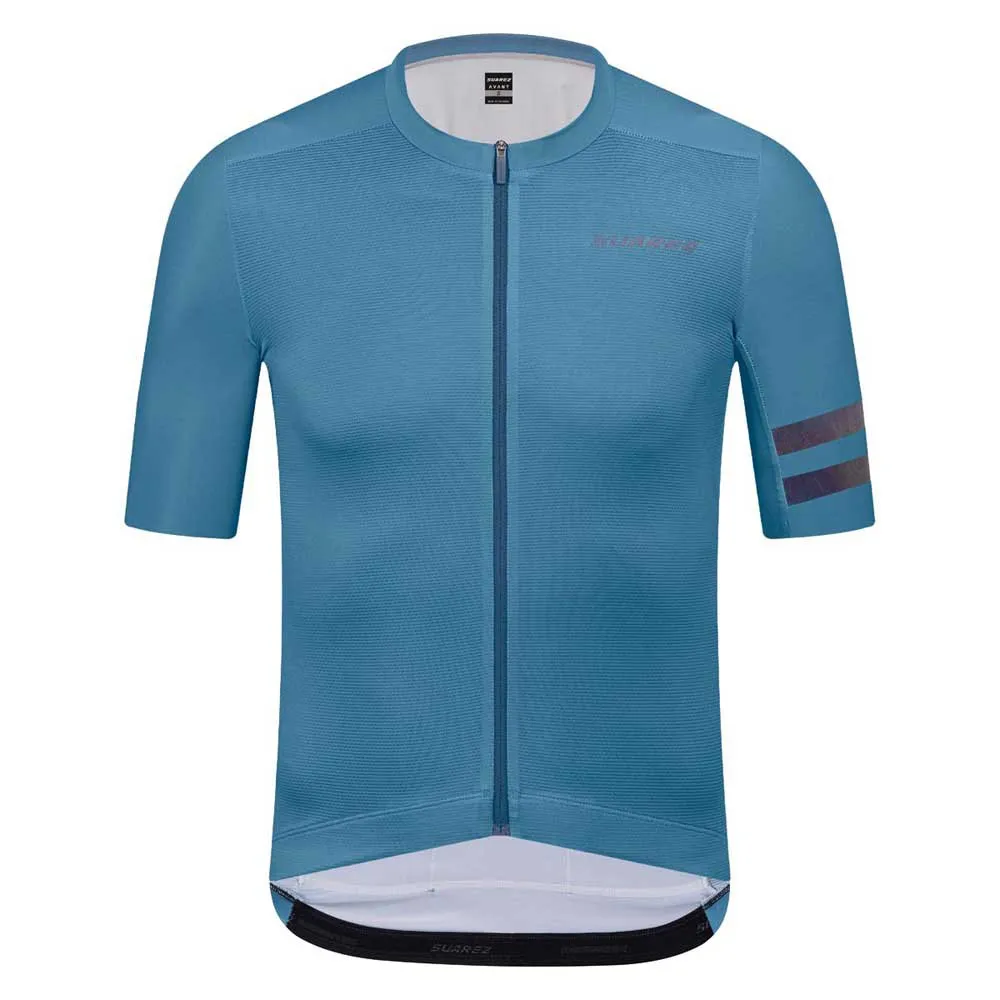 Suarez Avant Solid Kort Ermet Trøye, Dusk blue, M