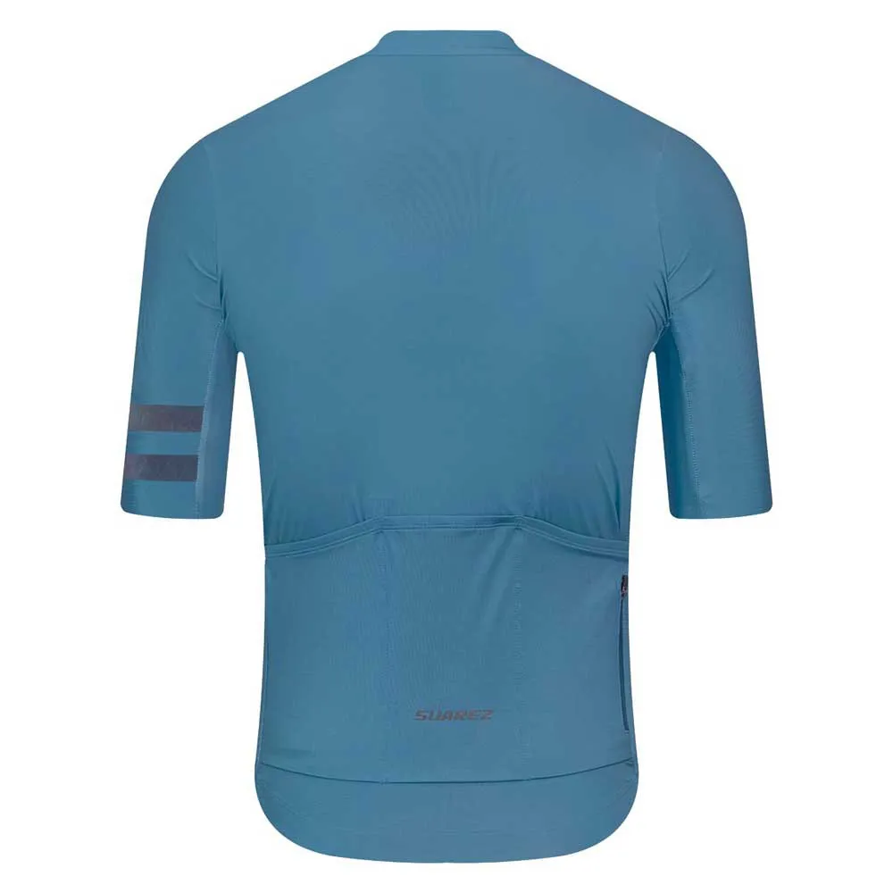 Suarez Avant Solid Kort Ermet Trøye, Dusk blue, M