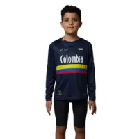 Suarez Colombia Federation 2025 Langarmet Enduro-sykkeltrøye Suarez Colombia Federation 2025 Langarmet Enduro-sykkeltrøye
