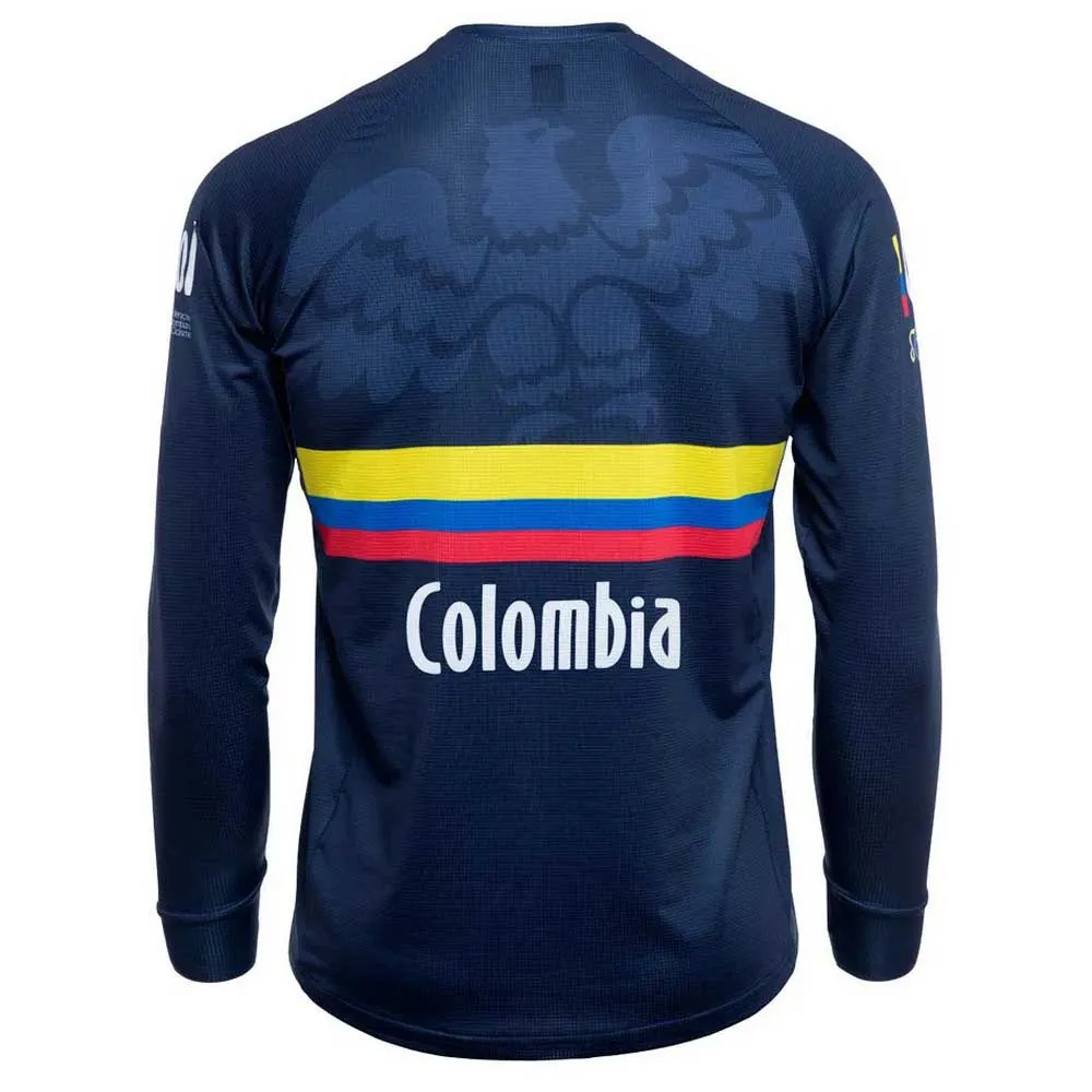 Suarez Colombia Federation 2025 Langarmet Enduro-sykkeltrøye Suarez Colombia Federation 2025 Langarmet Enduro-sykkeltrøye